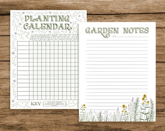 Seed Planting Calendar Calculates Planting Dates (Download Now) - Etsy