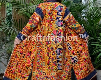 embellished duster jacket