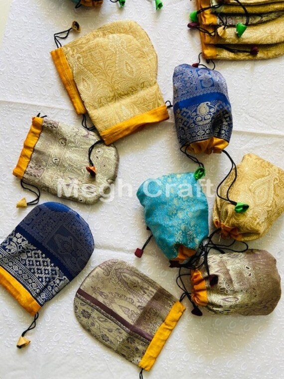 Silk pouches wholesale sale
