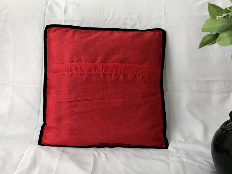 Traditional Gujarati Embroidery Cushion Covers Floral Etsy