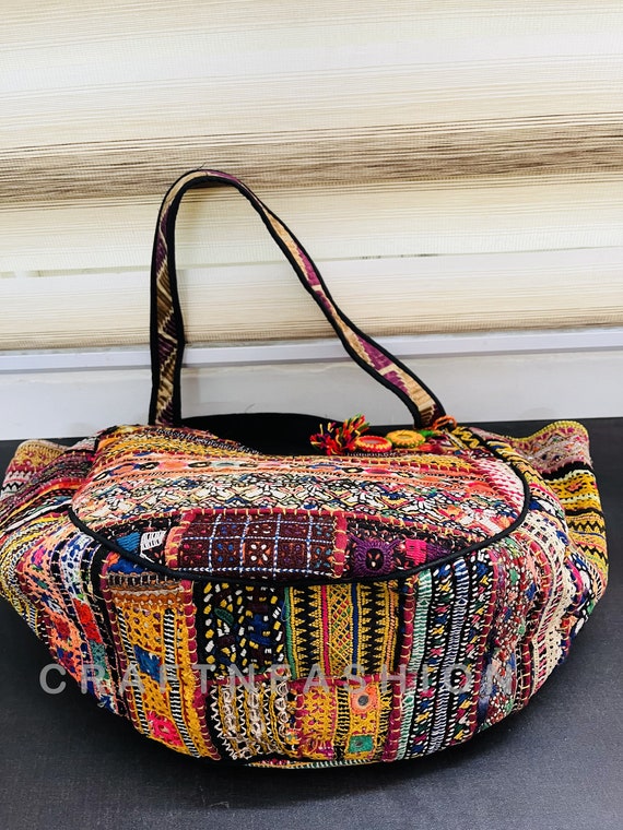 Women Tribal Banjara Bag Vintage Handmade Boho Bags Ladies Bag Embroidery  Shoulder Bag B