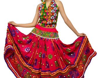 flared skirt for garba