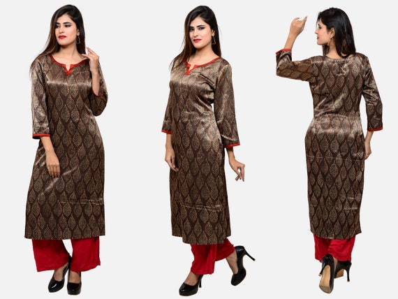 mashru silk kurtis