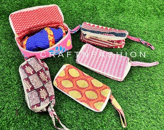 Wholesale Lot Of Vintage Kantha Pouch Bag, Kantha Pouch, Indian Vintage Kantha Pouch, Old Vintage Pouch Bag Vintage Bag,