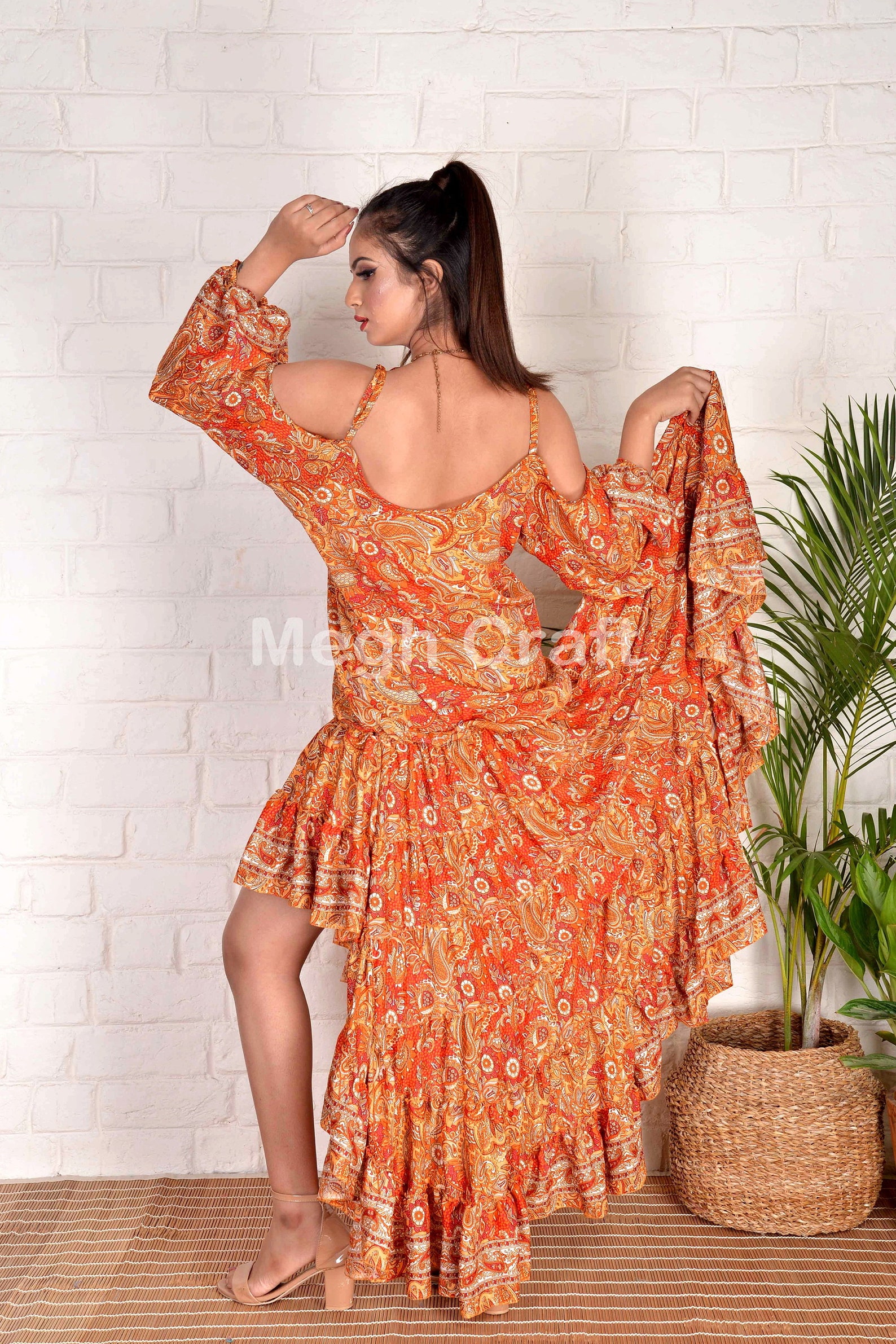 Boho Fashion Dress Ladies beach wear silk dress Etsy