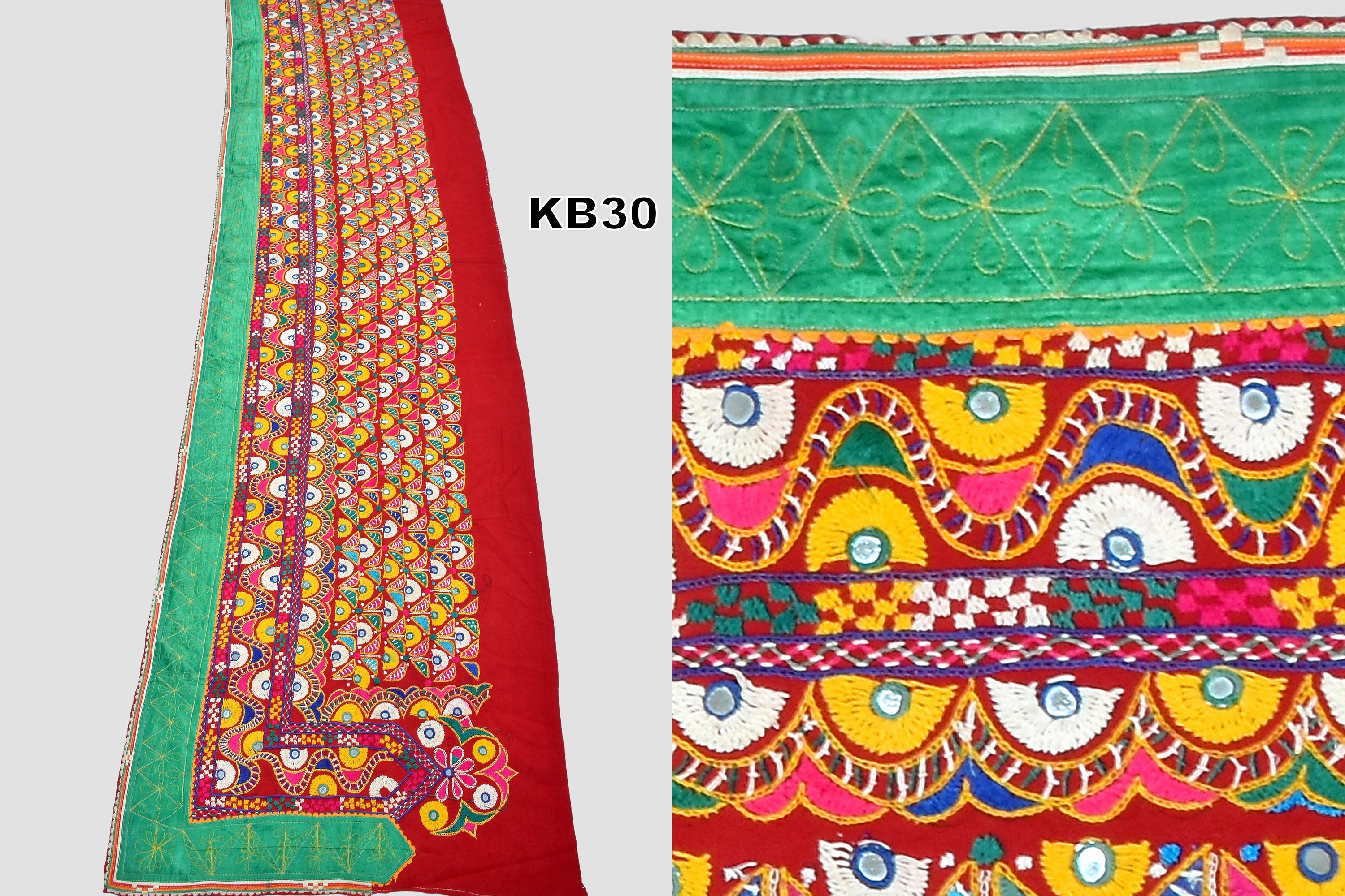 Floral Design Kutch Embroidery Borders Traditional Kutch | Etsy