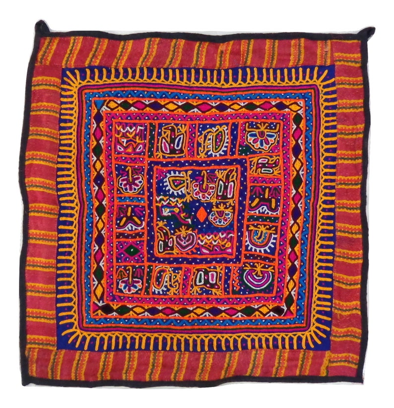 Rabari Embroidery Work Home Decor Wall Piece Kutch Handcraft Etsy