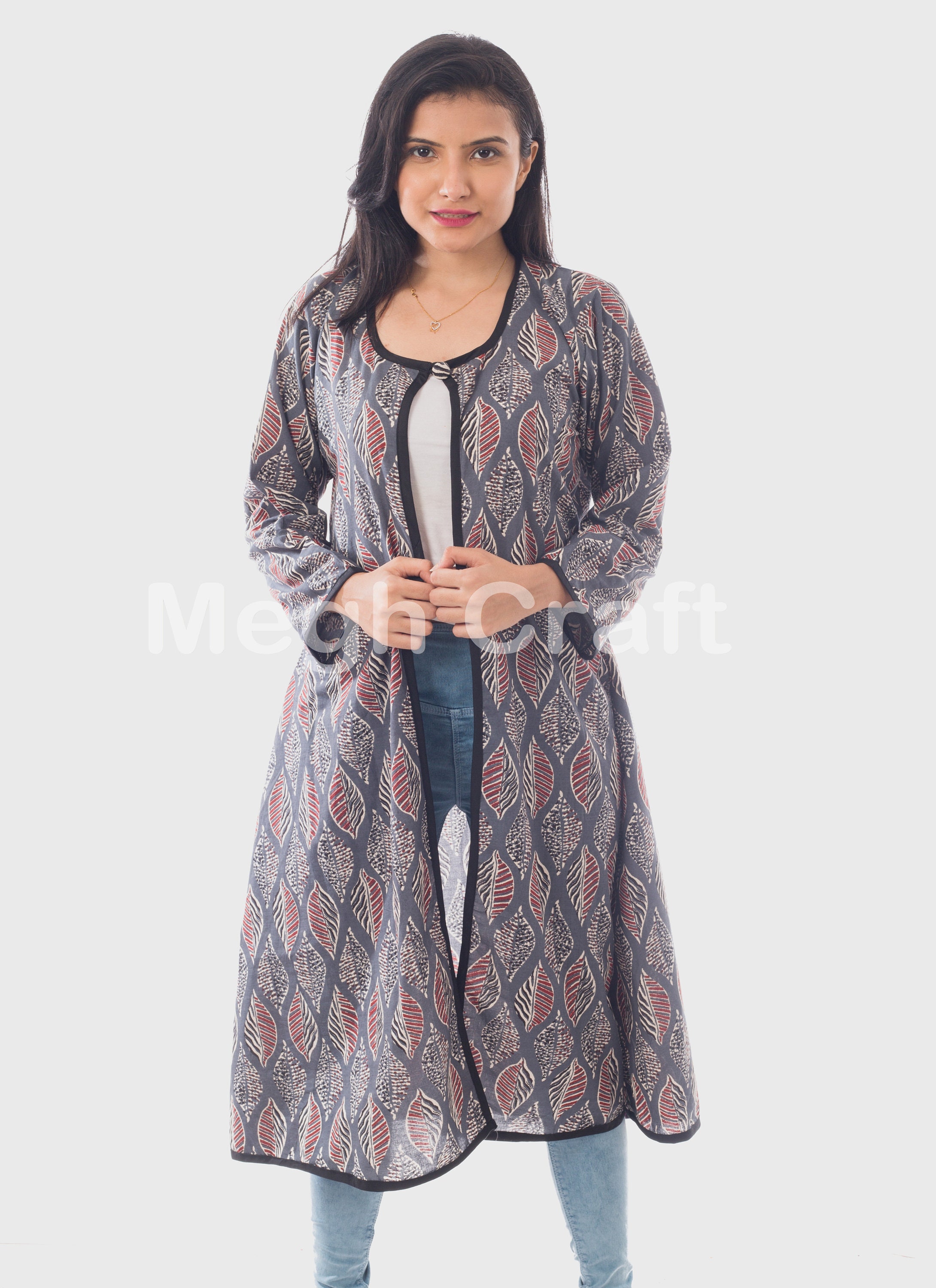 2018 Designer Cotton Leaf Printed 
