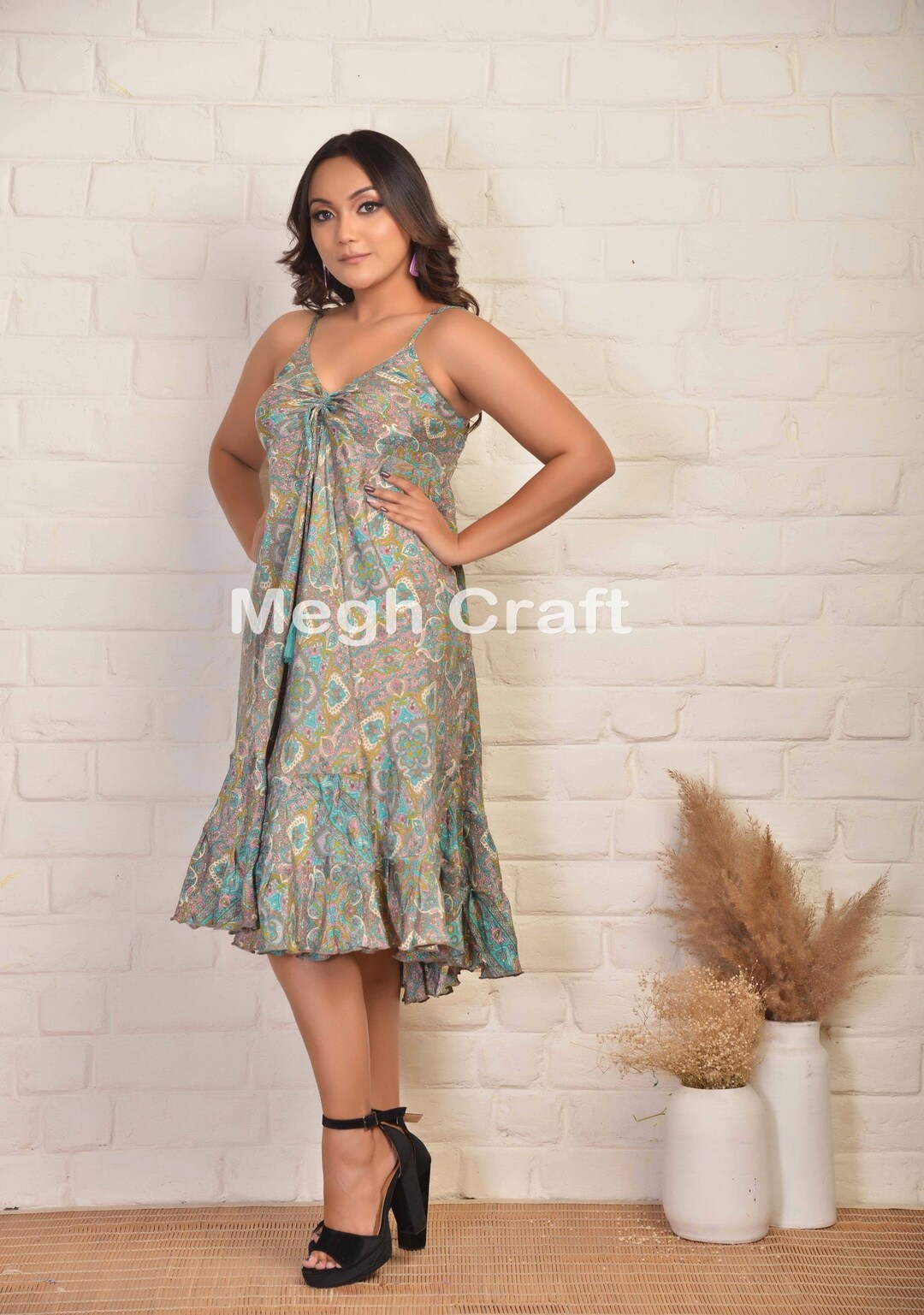 Pretty Hoco Dress for Women Fashion Short Maxi Dress Boho Etsy