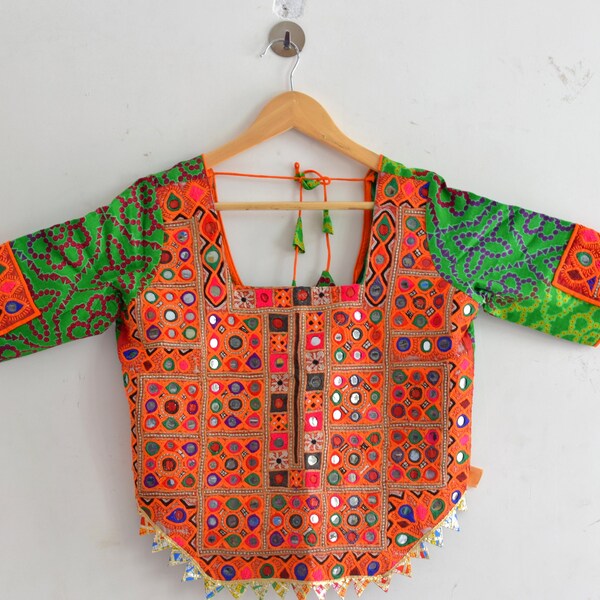 Navratri Kutch Mirror work Blouse