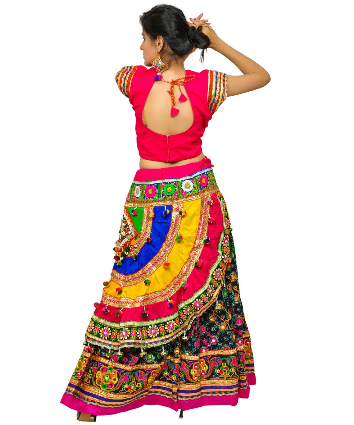 dandiya dress lehenga