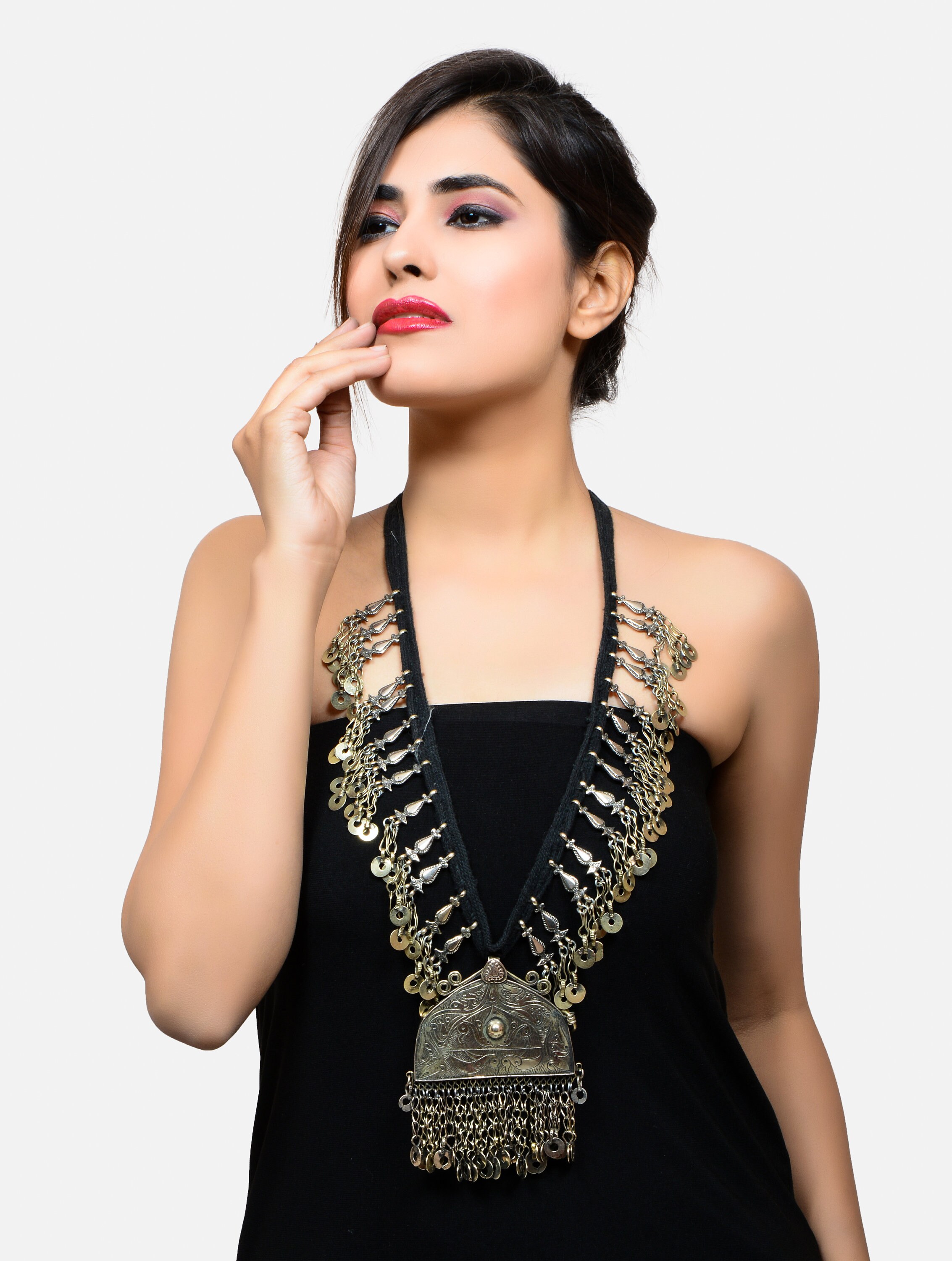 Designer Belly Dance Costume Necklace Banjara Style Coin Etsy