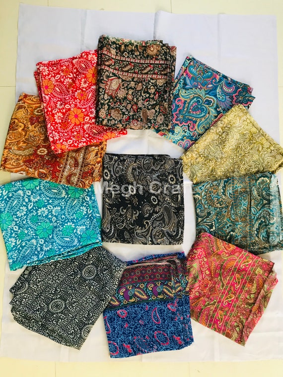 Wholesale Lot Boho Silk Polycrape 
