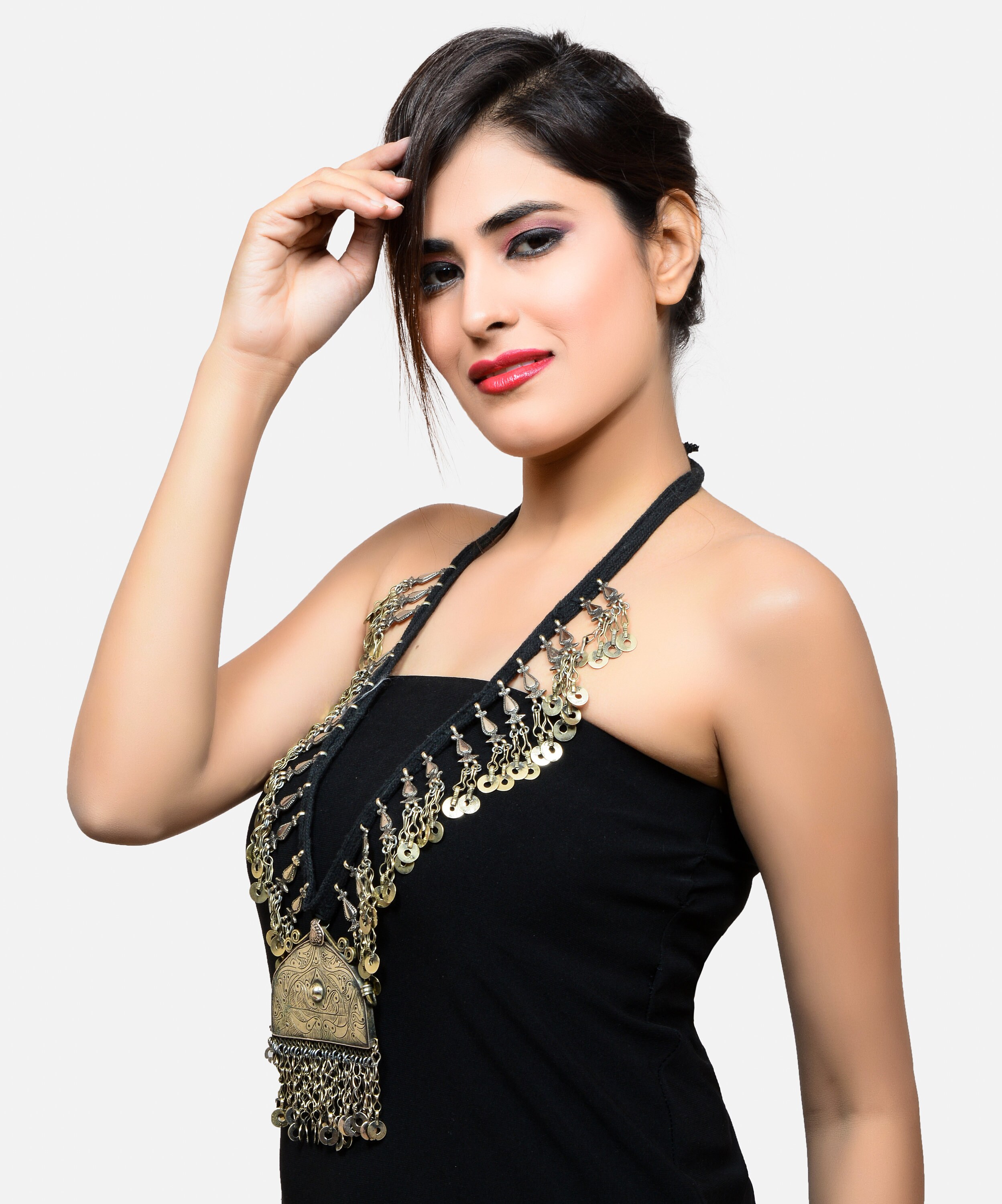 Designer Belly Dance Costume Necklace Banjara Style Coin Etsy