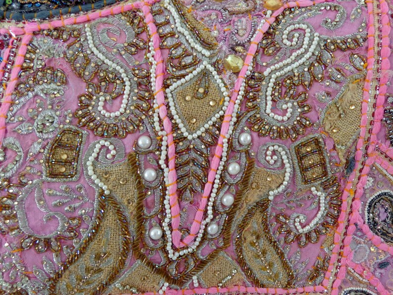 Gujarati Traditional Vintage Elephant Tapestry Beaded | Etsy