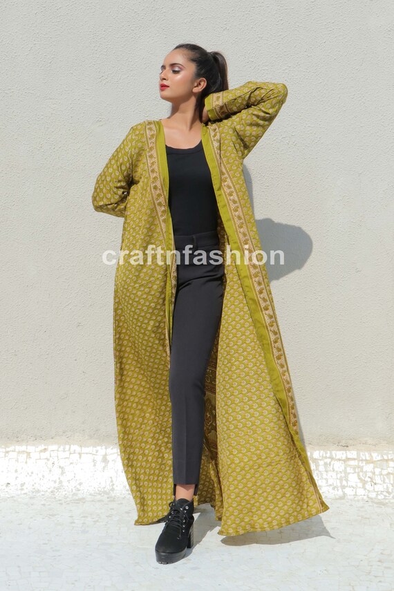 Women's Full Body Cover up Poly Crepe Silk Kimono Etsy