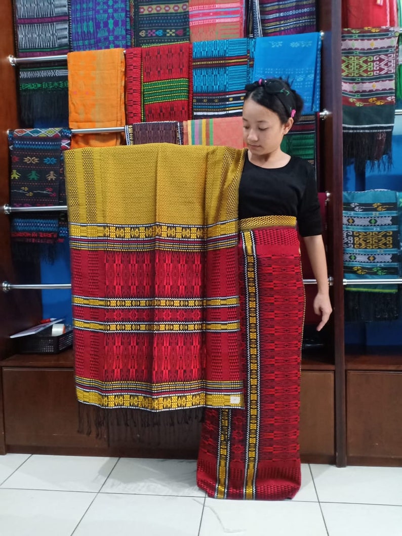 Ultrafine Silk Batak Ulos  Tumtuman North Sumatra Songket 