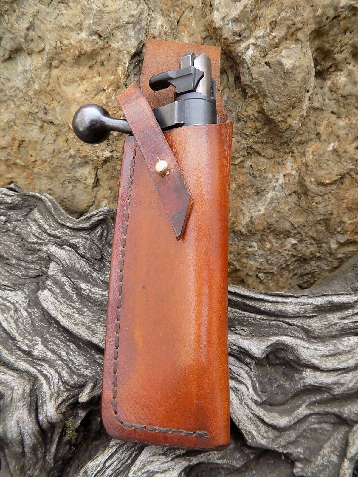 Rifle Bolt Pouch Holster Holder Belt Mounted Shooting Hunting .22/17hmr TAN Etsy UK
