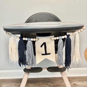 First Birthday Highchair banner