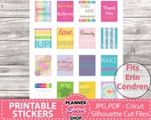 Printable Motivational Cards,affirmation cards,encouragement cards for Passion Planner, Erin Condren, Happy Planner, Bujo, Hobonichi ...etc,