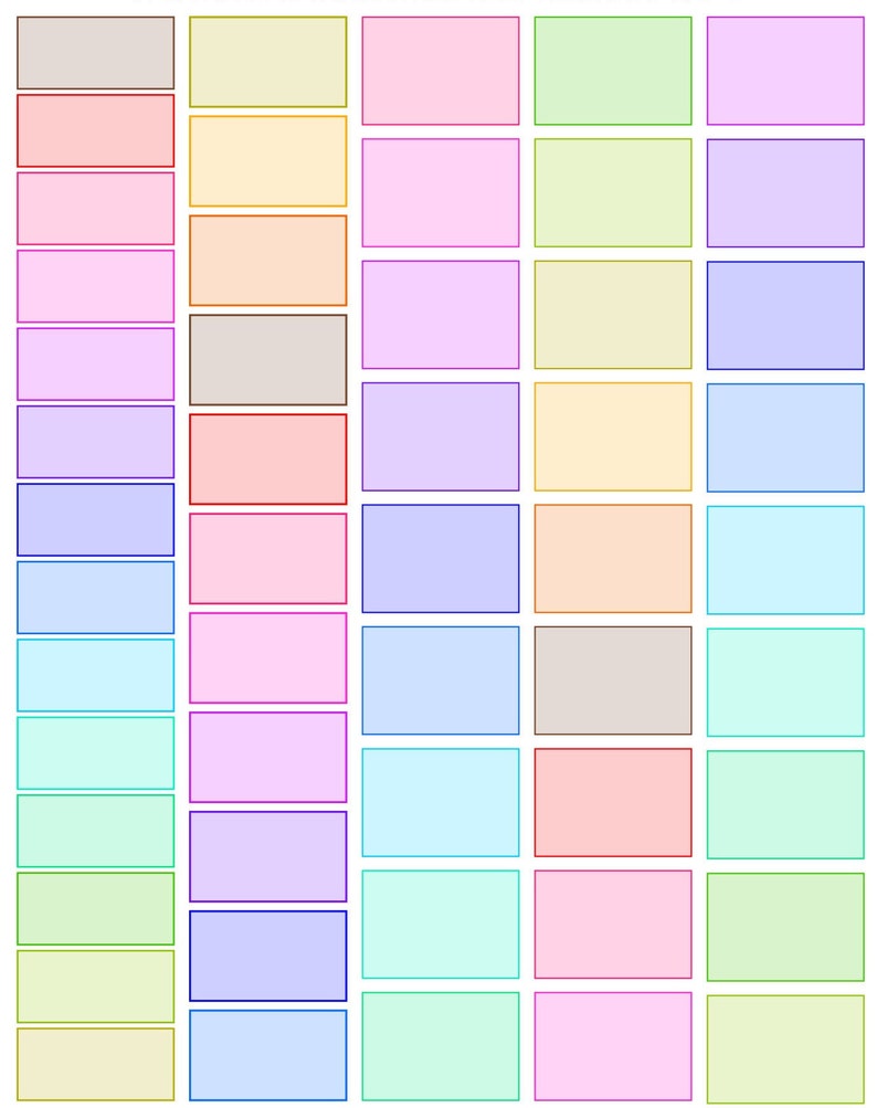 May include: A color chart with 100 different shades of color. The colors are arranged in a grid pattern, with each row containing 10 colors. The colors range from light to dark, and from cool to warm.
