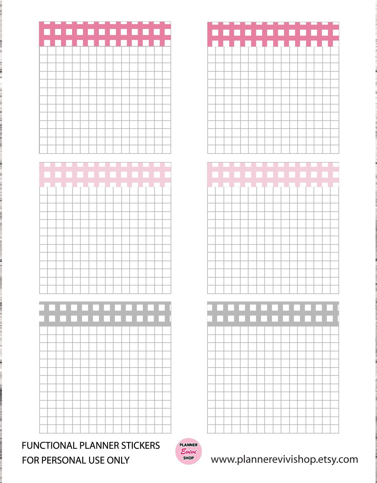 Printable Sticky Notes Printable Post It Notes, Planner Stickers ...