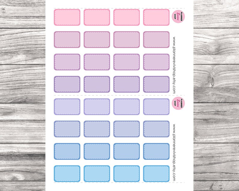 Half Box Printable Planner Stickers,erin Condren Life Planner Stickers ...