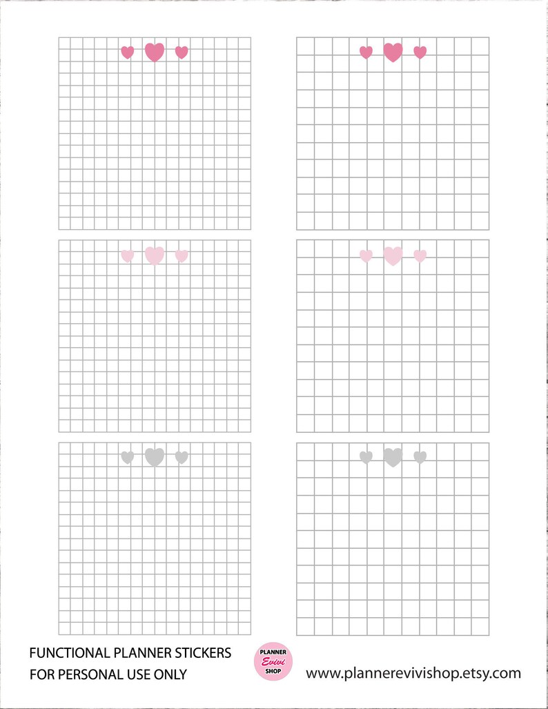 Printable Sticky Notes Printable Post It Notes, Planner Stickers