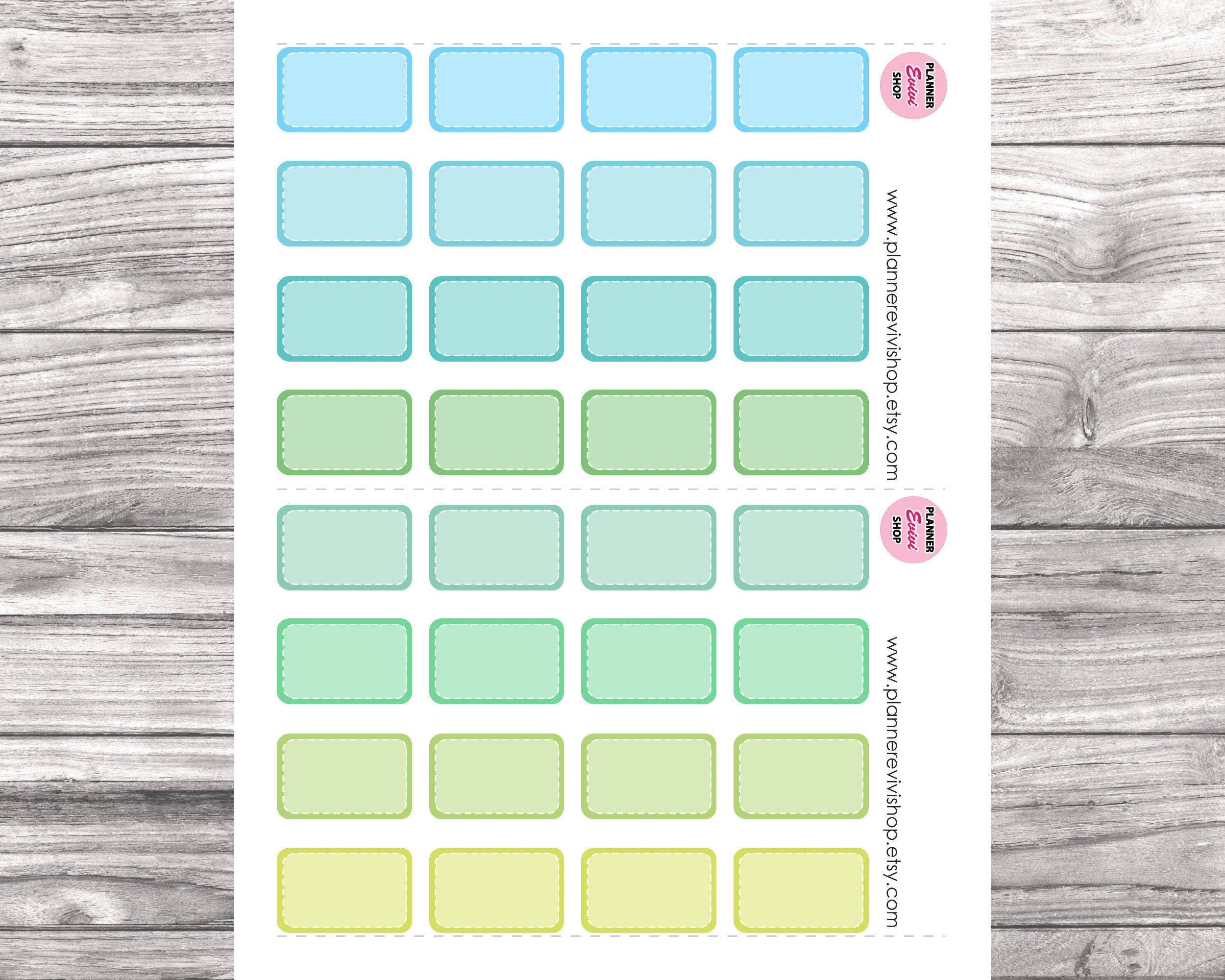 Half Box Printable Planner Stickers,erin Condren Life Planner Stickers ...