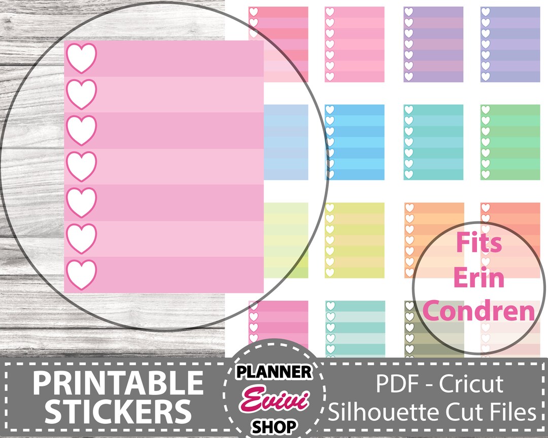 Checklist Printable Planner Stickers,cleaning Wedding Moving Habit ...