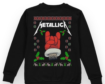 metallica christmas sweater metal alternative xmas jumper funny xmas gift for him her ideas - Metal Band Christmas Sweaters metallica christmas sweater metal alternative xmas jumper funny xmas gift for him her ideas - Metal Band Christmas Sweaters