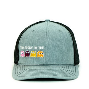 Phish PHD The Story Of The Ghost Glow In The Dark Heather Grey Snapback Trucker Hat