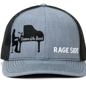 Phish PHD Rage Side Chairman Of The Boards Heather Grey Glow In The Dark Snapback Trucker Hat