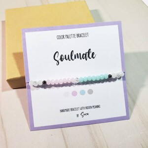 Friends Soulmate, Love Yourself Inspired Bracelet, Morse Code Bracelet Women, KPOP Bracelet Jewelry, Morse Code Jewelry, Birthday Gift