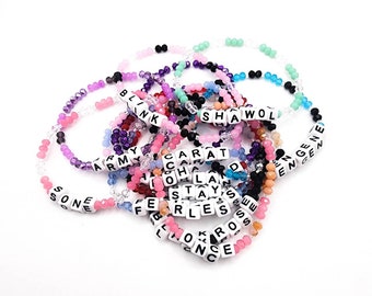 Kpop Fandom Beaded Bracelet