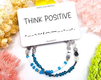 Custom Morse Code Bracelet: Personalized Hidden Message Gift