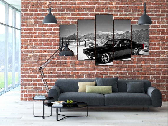 1970 Dodge Charger R T Canvas Art | Etsy