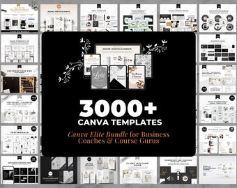 Course Creator Template Bundle, 3000+ Templates, Business Kit