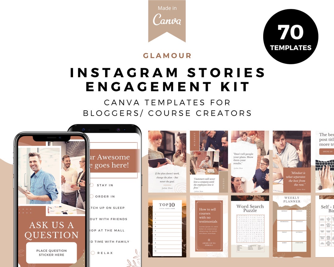 Beige and Brown Instagram Story Template, Instagram Post, Instagram ...