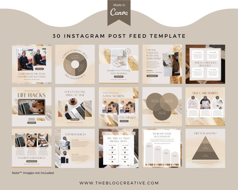60 Modern Coach Instagram Templates for Canva - Etsy