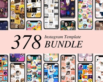 Instagram Puzzle Bundle, Instagram Puzzle, Instagram Template, Instagram Puzzle. Instagram Canva. Instagram for Brand. Puzzle Bundle.