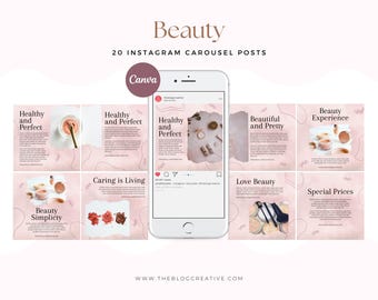 Canva instagram business post template, Instagram Carousel, Engaging Social Media Content, Customizable, Marketing Posts