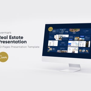 Evermark, 40 PAGE Slide Deck, Webinar Slide Deck, Slide deck template, Slide deck, Powerpoint, Webinar Template, CANVA, Canva templates
