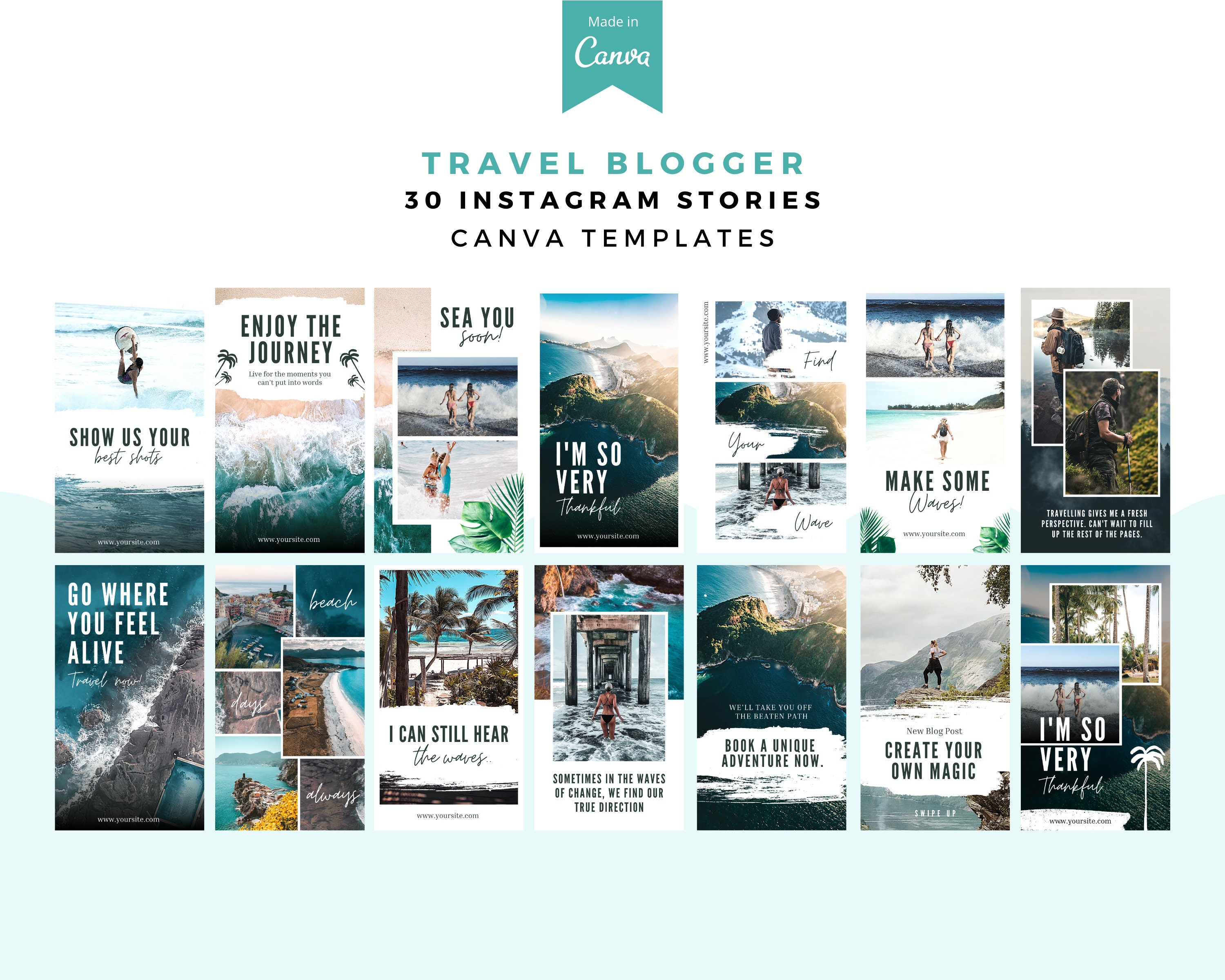 Travel Instagram Story Template Instagram Post Instagram Etsy UK
