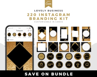 Lovely Business Instagram Templates for Canva | Social Media Templates for Canva | Fully Customizable | Instagram Post Templates