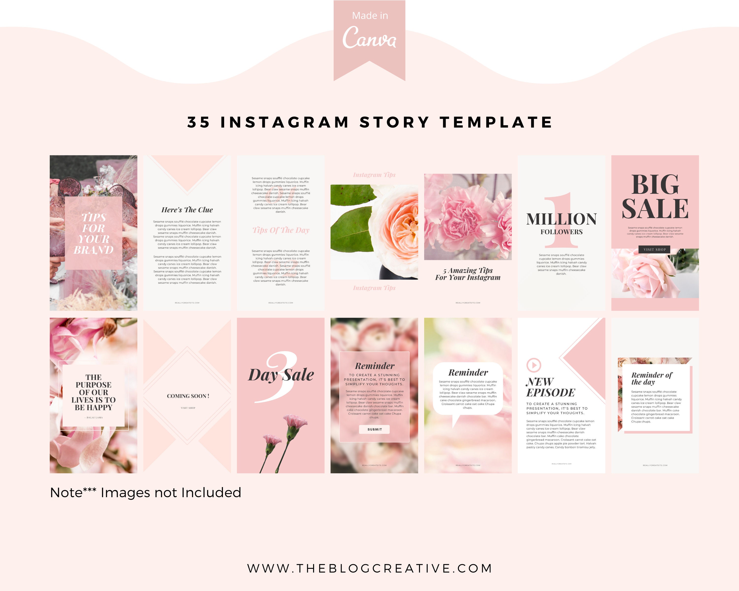 Boss Lady instagram Post Templates Black and White - Etsy