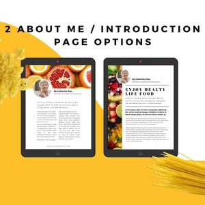 Foody Love Recipe Canva Template Ebook. Lead Magnet Canva - Etsy