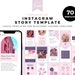 see more listings in the Instagram Templates section