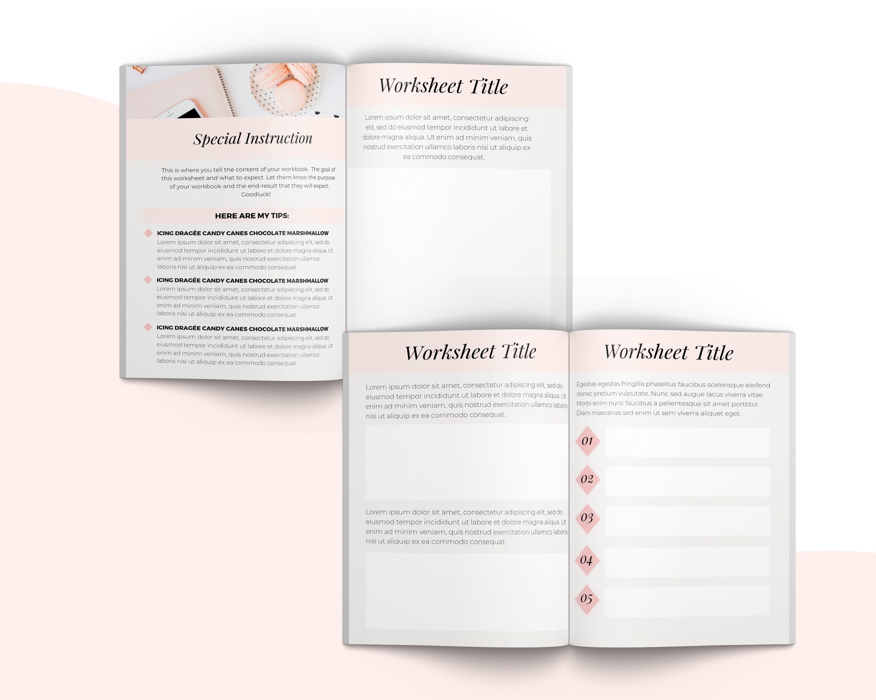 Boss Lady Mini Workbook Canva Template. DIY Course Workbook, Lead ...