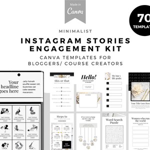 Modelo minimalista de história do Instagram, postagem no Instagram, postagens no Instagram, modelo de postagem, modelo Canva, feed do Instagram, marca do Instagram
